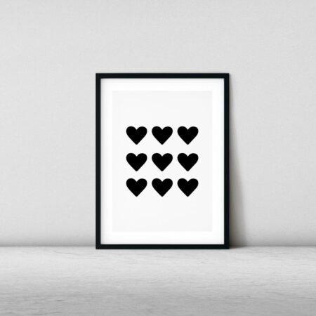 Retro Pop Pink Gallery Wall Art Set - Image 2