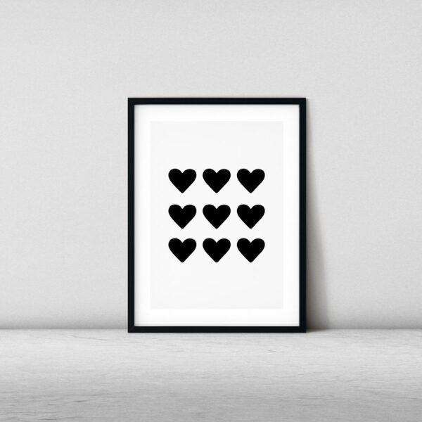 Retro Pop Pink Gallery Wall Art Set - Image 2