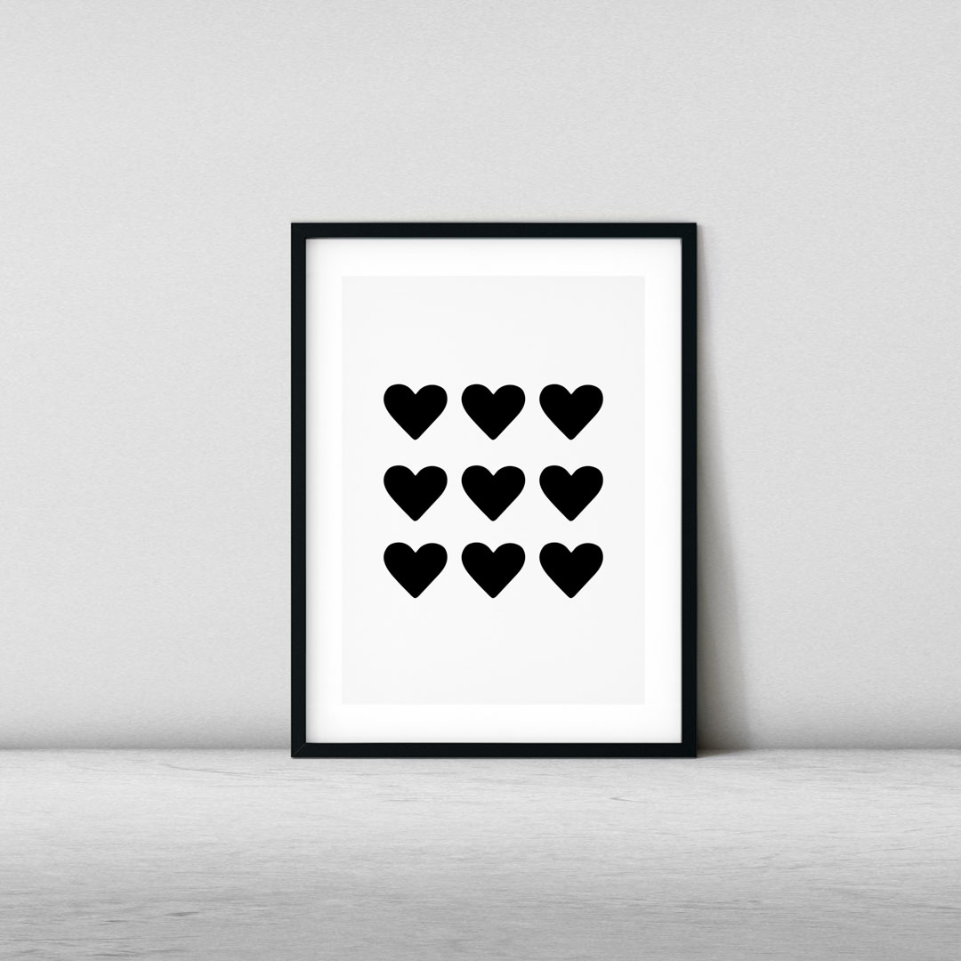 Retro Pop Pink Gallery Wall Art Set - Image 2