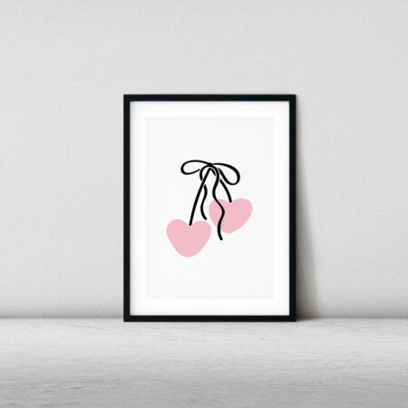 Retro Pop Pink Gallery Wall Art Set - Image 5
