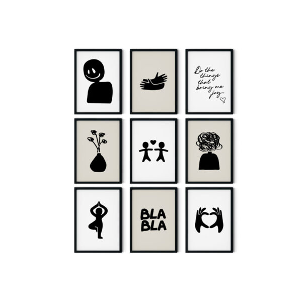 Modern Wellness Gallery Set - Image 1