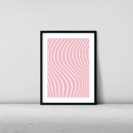 Retro Pop Pink Gallery Wall Art Set - Image 10